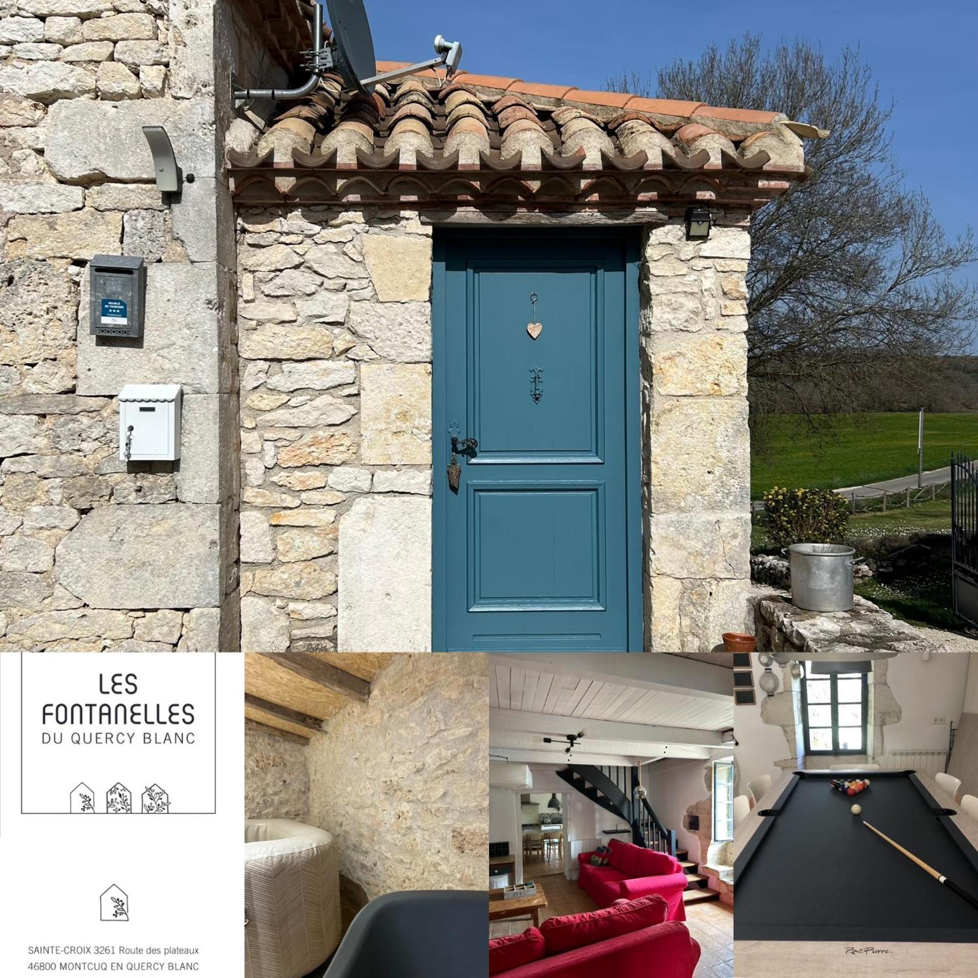 Les Fontanelles Du Quercy Blanc Βίλα Montcuq Εξωτερικό φωτογραφία