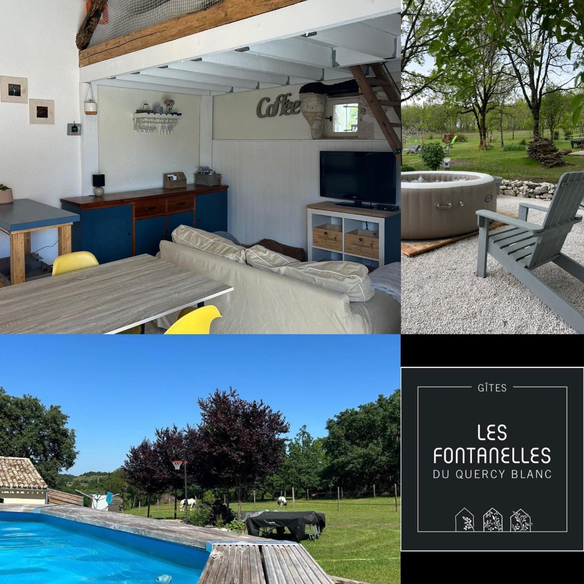 Les Fontanelles Du Quercy Blanc Βίλα Montcuq Εξωτερικό φωτογραφία